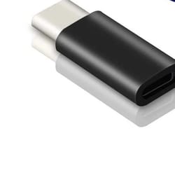 lightning to usb c adapter for iphone fast charging data sync converter