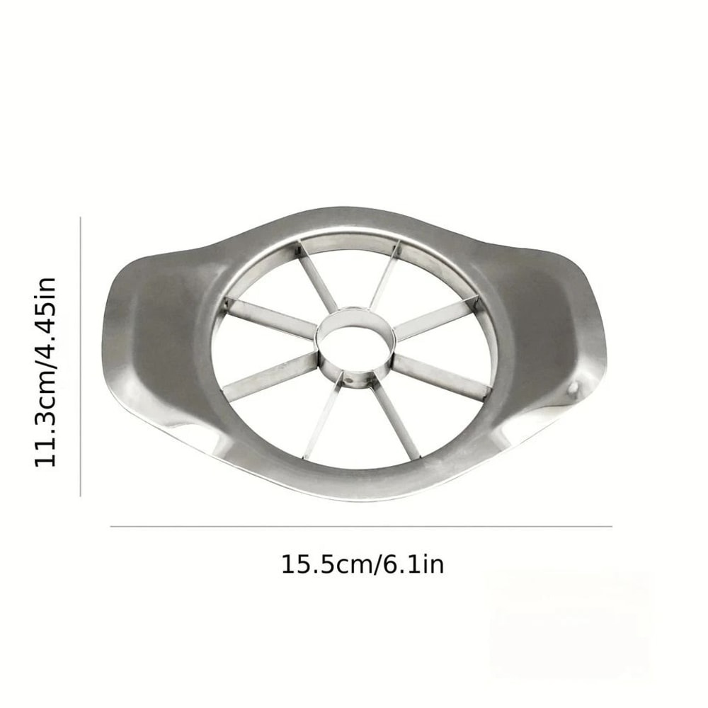 Comfort Handle Stainless Steel Apple Slicer And Apple Cutter Corer Divider 3