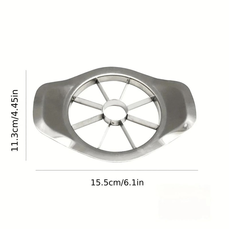 Comfort Handle Stainless Steel Apple Slicer And Apple Cutter Corer Divider 3
