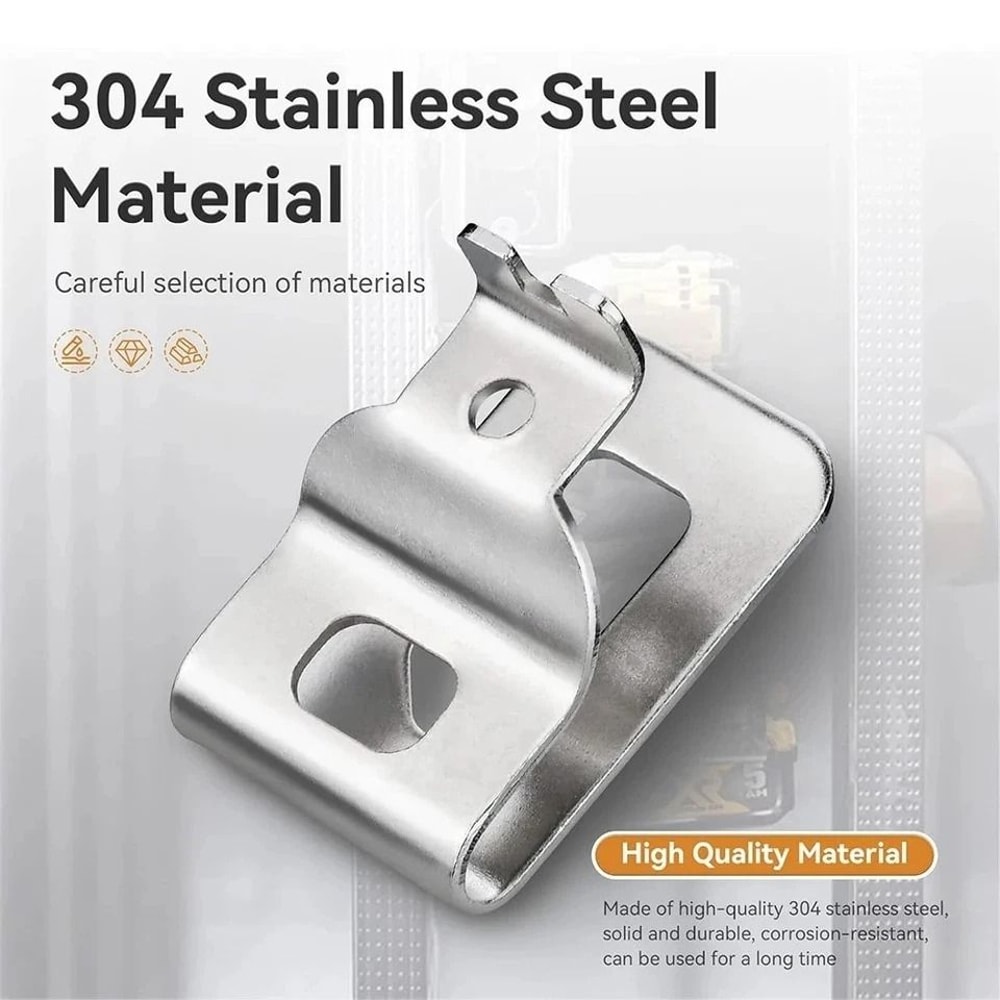 Belt Hook Stainless Steel Drill Belt Clip For Drill Driver Accessories 1