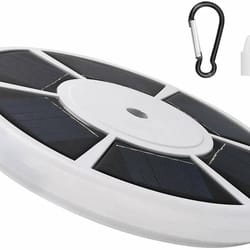 led solar flag pole light outdoor waterproof dusk to dawn for poles