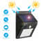 Solar Motion Sensor Wall Lights Outdoor Waterproof LED Security Lamps 2