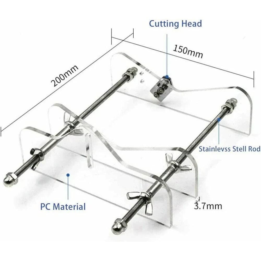 Adjustable Glass Bottle Cutter Kit For Wine Beer Bottles DIY Upcycling Craft Tool 4