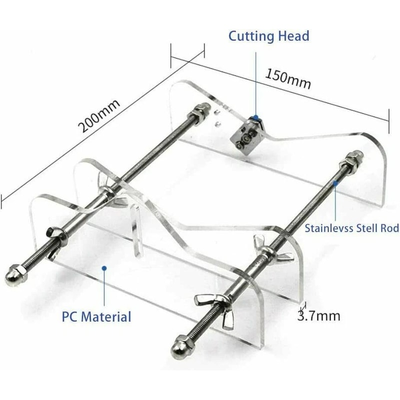 Adjustable Glass Bottle Cutter Kit For Wine Beer Bottles DIY Upcycling Craft Tool 4