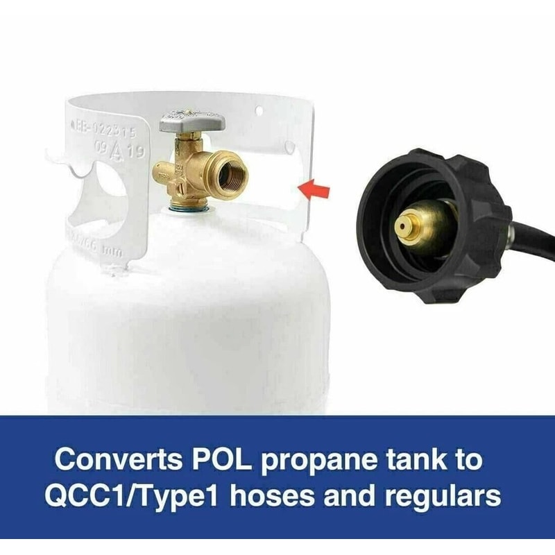 Propane Adapter Hose LP Tank Converter 1