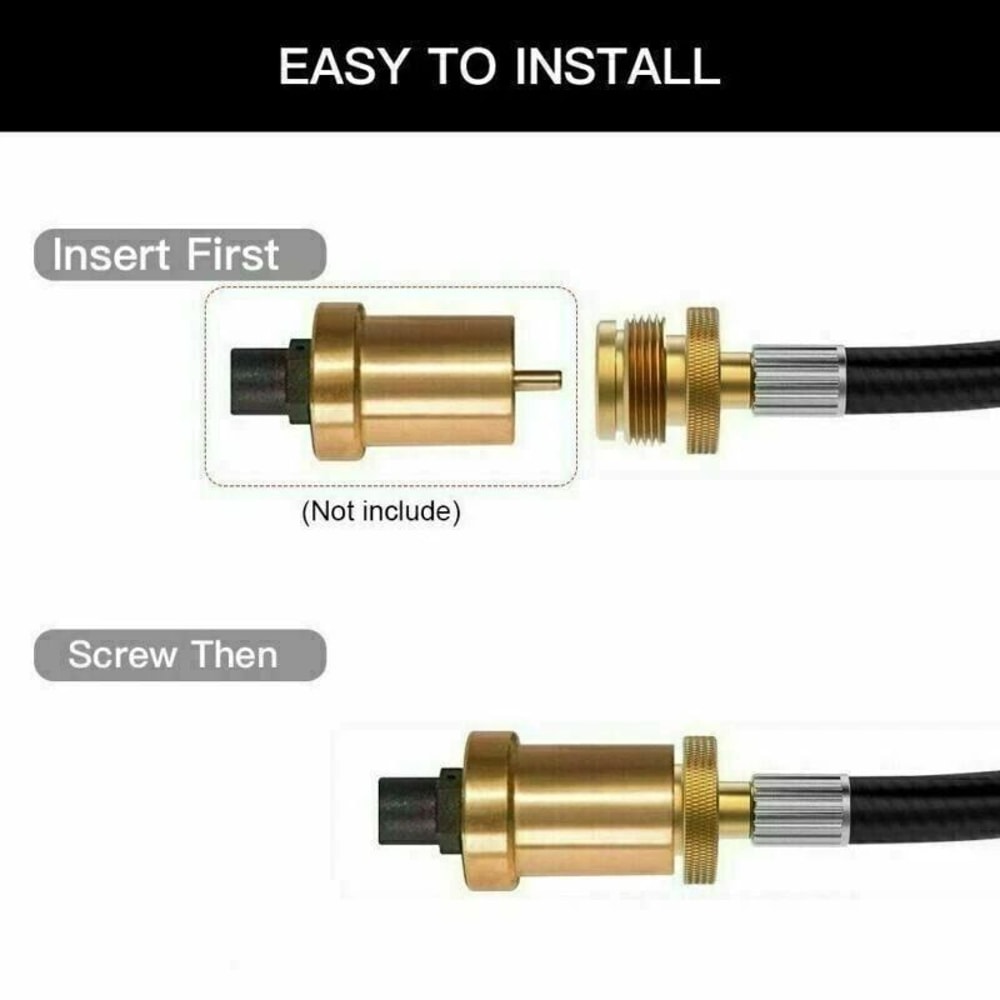 Propane Adapter Hose LP Tank Converter 2