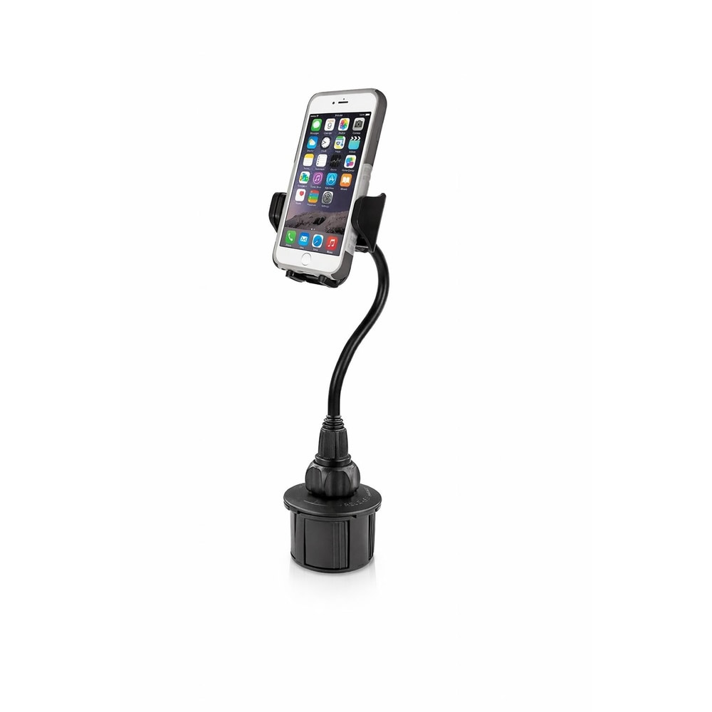 Universal Cup Holder Phone Mount With Adjustable Gooseneck For Secure HandsFree Driving 0