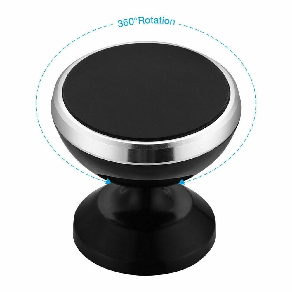 Universal Magnetic Car Mount Phone Holder For Car With Rotation Dashboard And Vent Stand 3