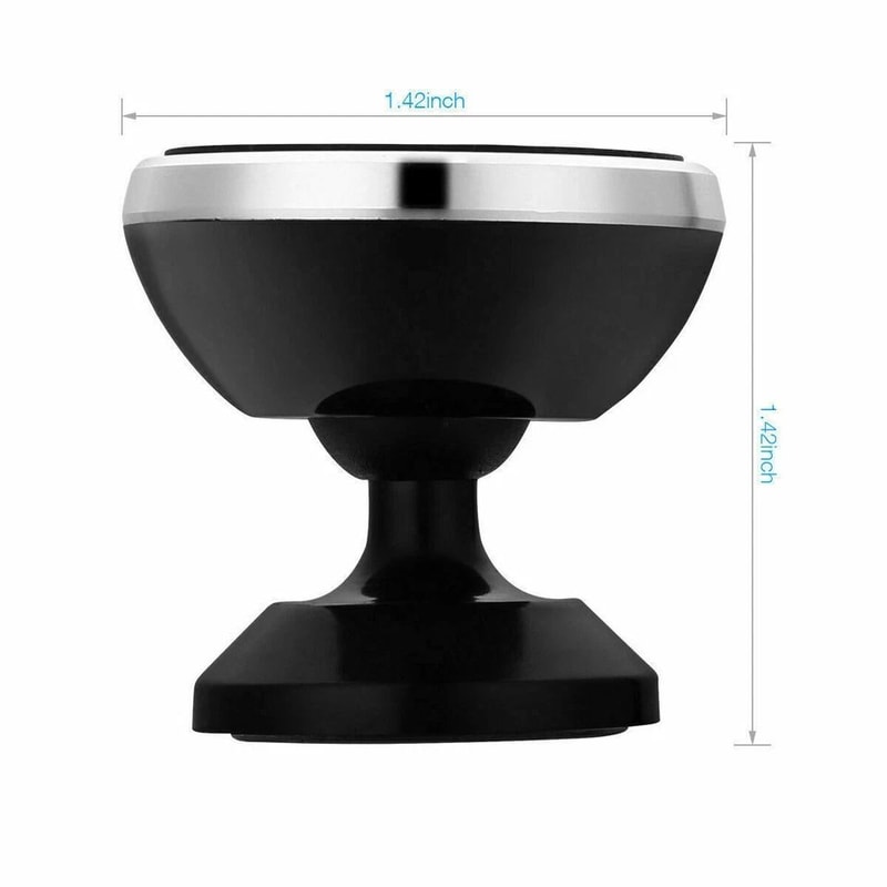 Universal Magnetic Car Mount Phone Holder For Car With Rotation Dashboard And Vent Stand 4