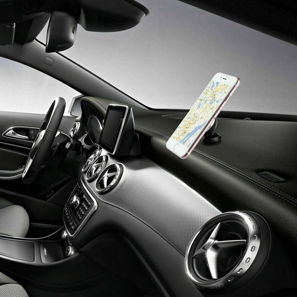 Universal Magnetic Car Mount Phone Holder For Car With Rotation Dashboard And Vent Stand 5