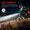 USB Rechargeable Bike Light Set Front And Rear Waterproof LED Bicycle Lights For Night Riding 4