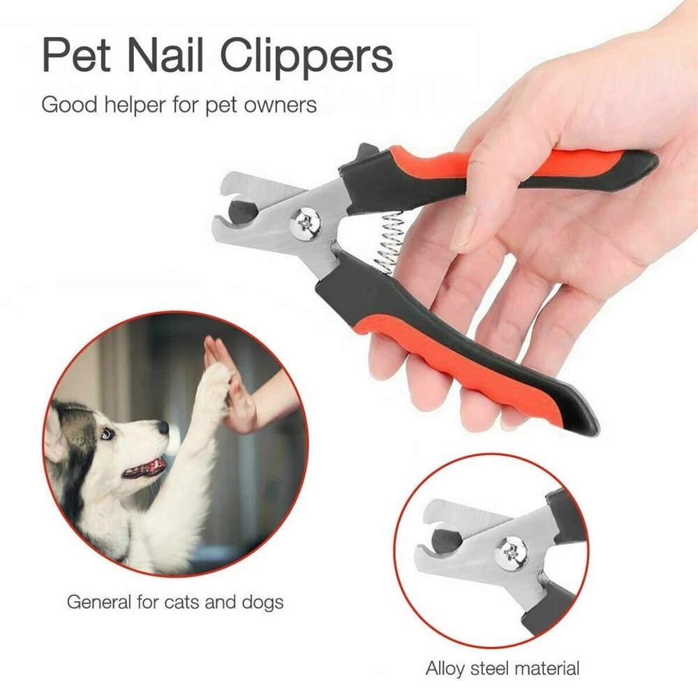Pet Dog Toe Nail Clippers Cutter Trimmer Scissors Shears Professional Heavy Duty 1