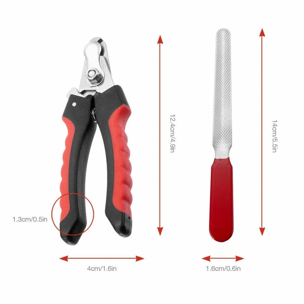 Pet Dog Toe Nail Clippers Cutter Trimmer Scissors Shears Professional Heavy Duty 2