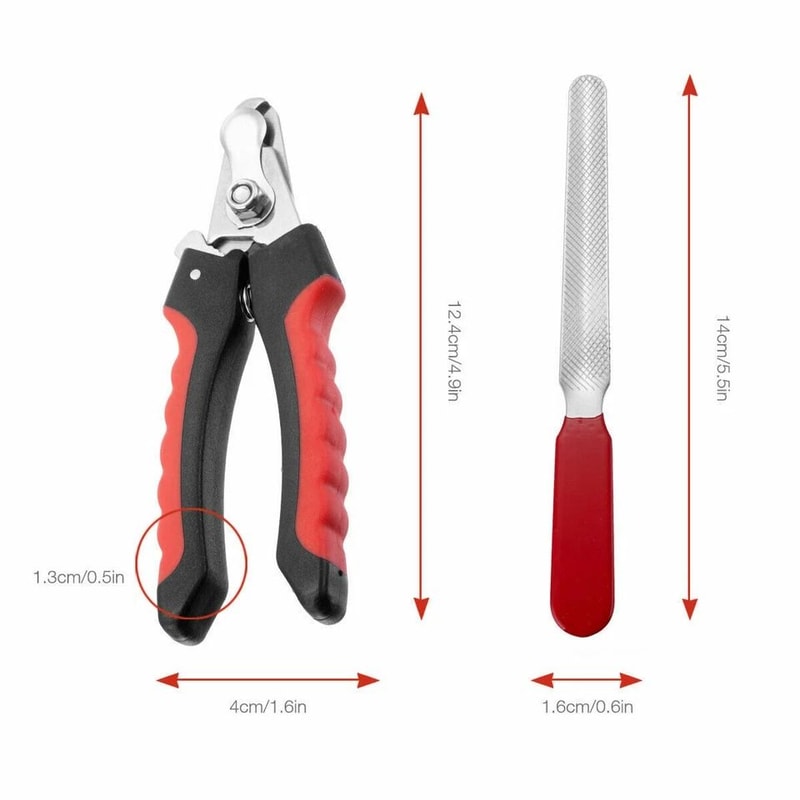 Pet Dog Toe Nail Clippers Cutter Trimmer Scissors Shears Professional Heavy Duty 2