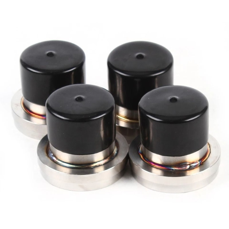 Boat Trailer Bearing Buddy Set With Bearing Buddy Covers Stainless Steel 1