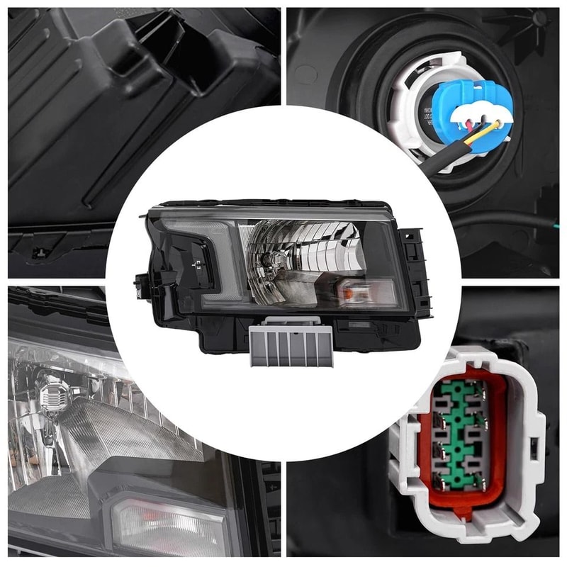 Frontier Passenger Side Headlight Halogen Assembly Right RH 3