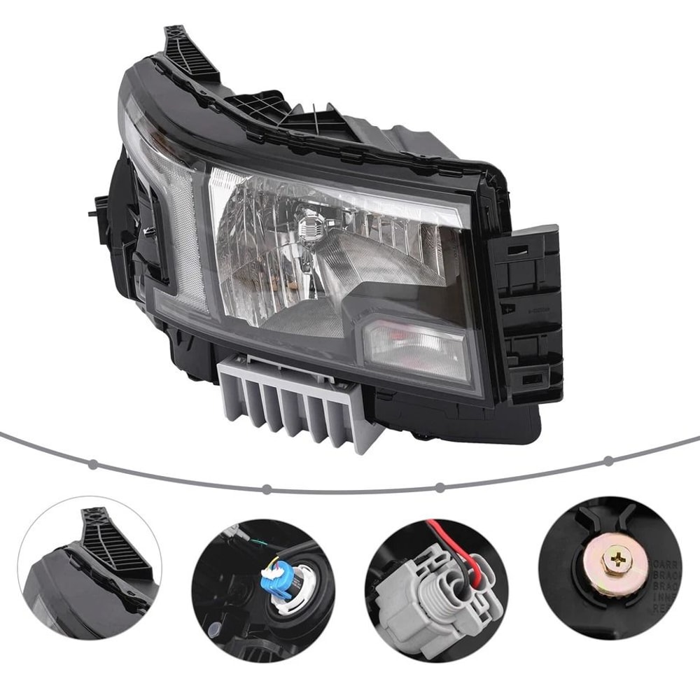 Frontier Passenger Side Headlight Halogen Assembly Right RH 4