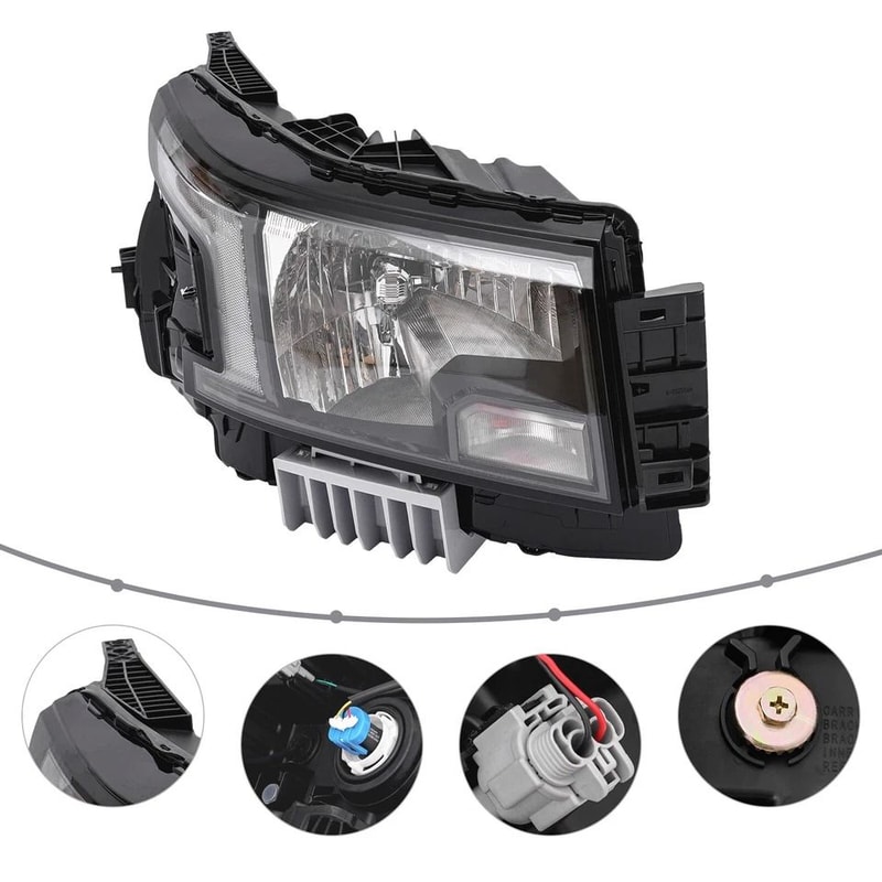 Frontier Passenger Side Headlight Halogen Assembly Right RH 4