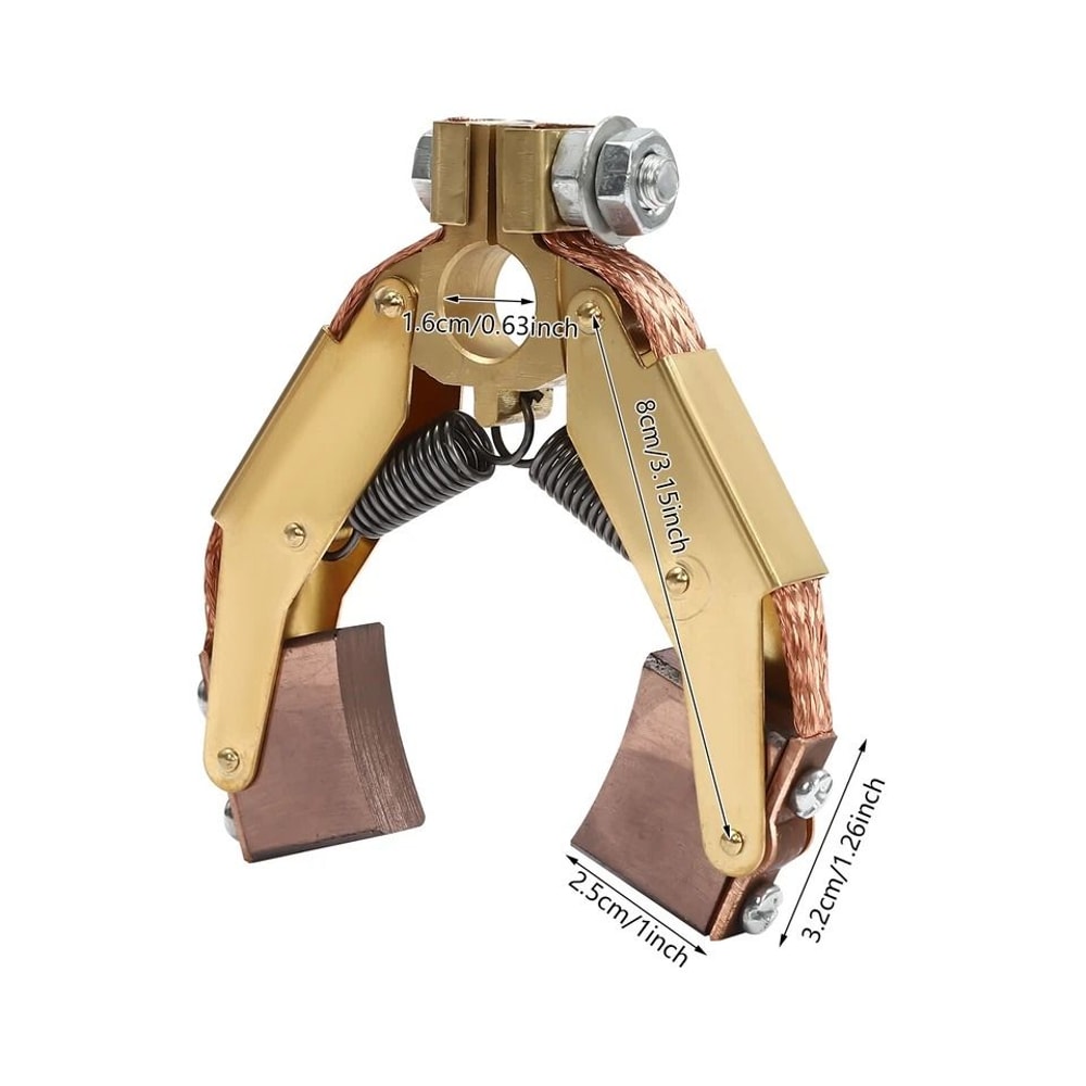 Copper Carbon Brush Holder For Slip Ring And DC Motor 2