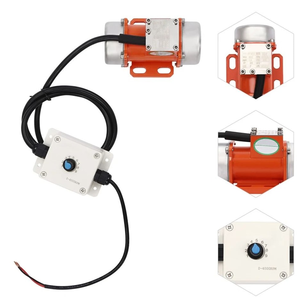 Brushless Vibration Motor With Speed Controller Industrial DC Motor 4