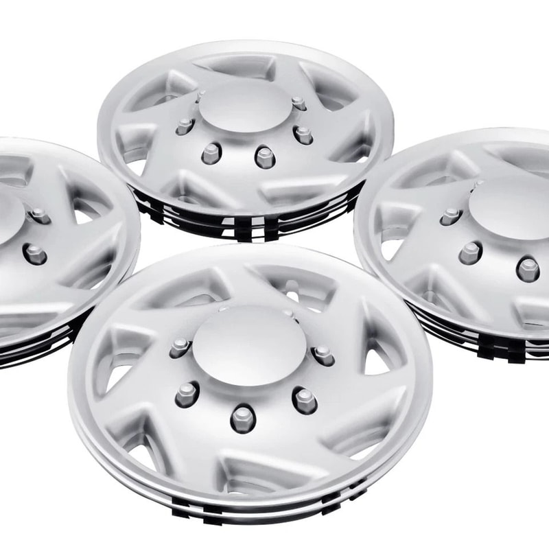 Ford Econoline Hub Caps Silver Rim Simulators 4