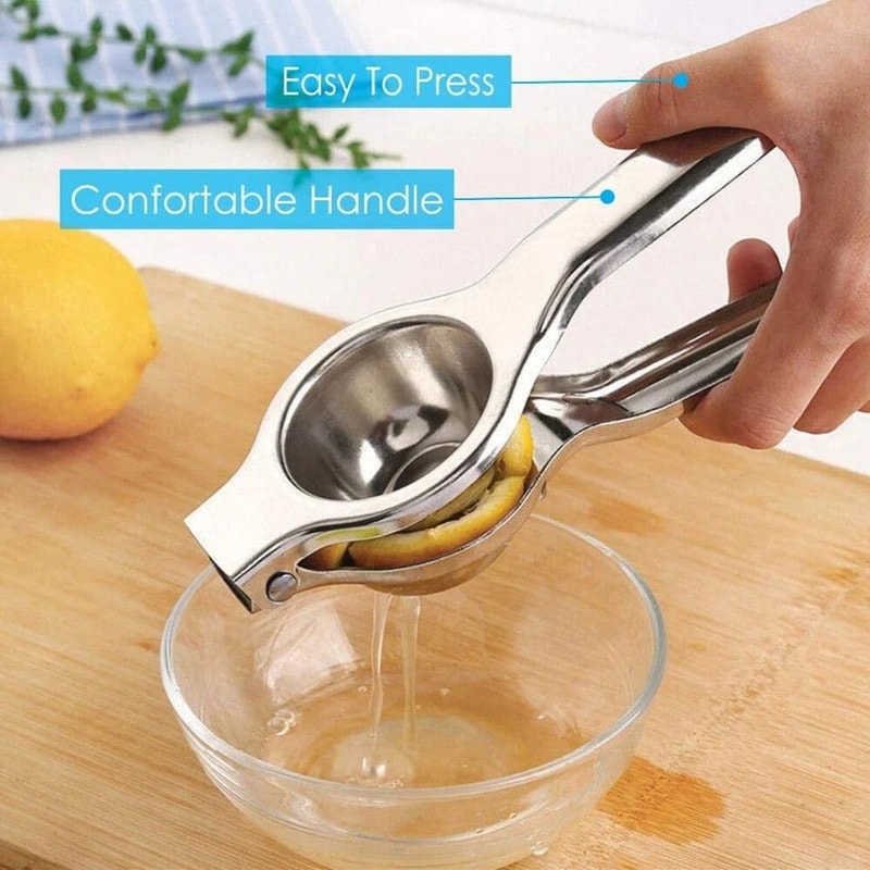 Stainless Steel Manual Citrus Juicer Lemon Lime Orange Press 1