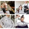 Mess Free Hair Cutting Cape With Umbrella Hair Catcher For Home Barber And Salon Use 4