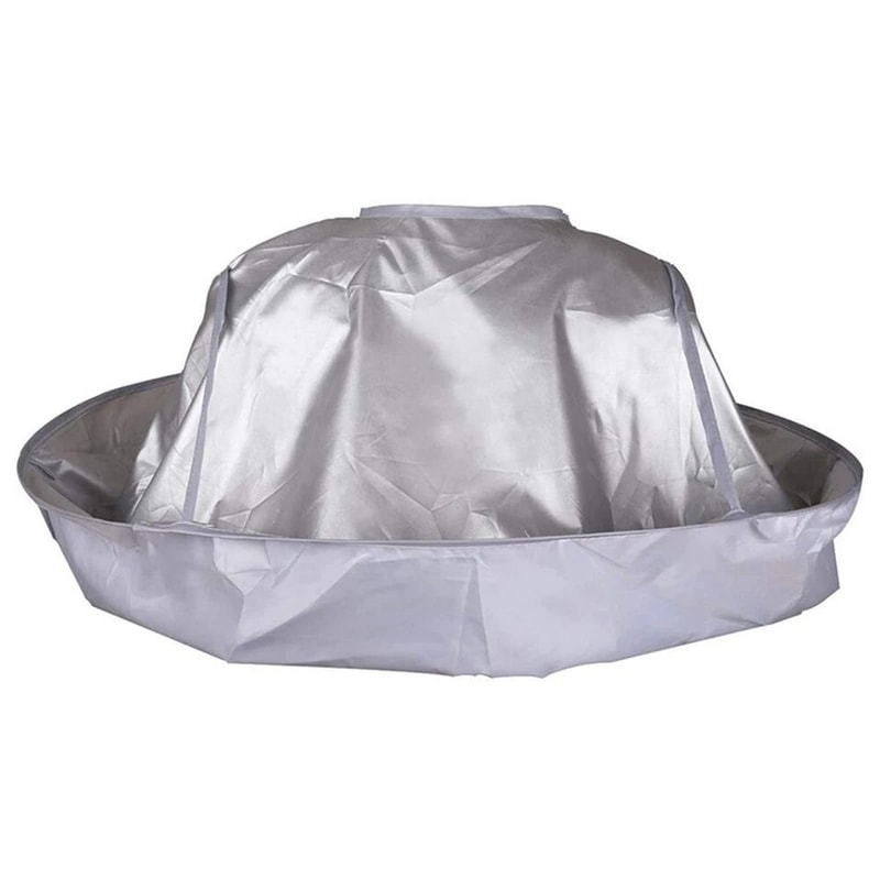 Mess Free Hair Cutting Cape With Umbrella Hair Catcher For Home Barber And Salon Use 5