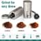 Portable Manual Coffee Grinder With Ceramic Burr Stainless Steel Hand Crank Bean Mill 1