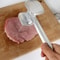 DoubleSided Meat Tenderizer Hammer Aluminum Meat Mallet For Steak Chicken And Pork 0