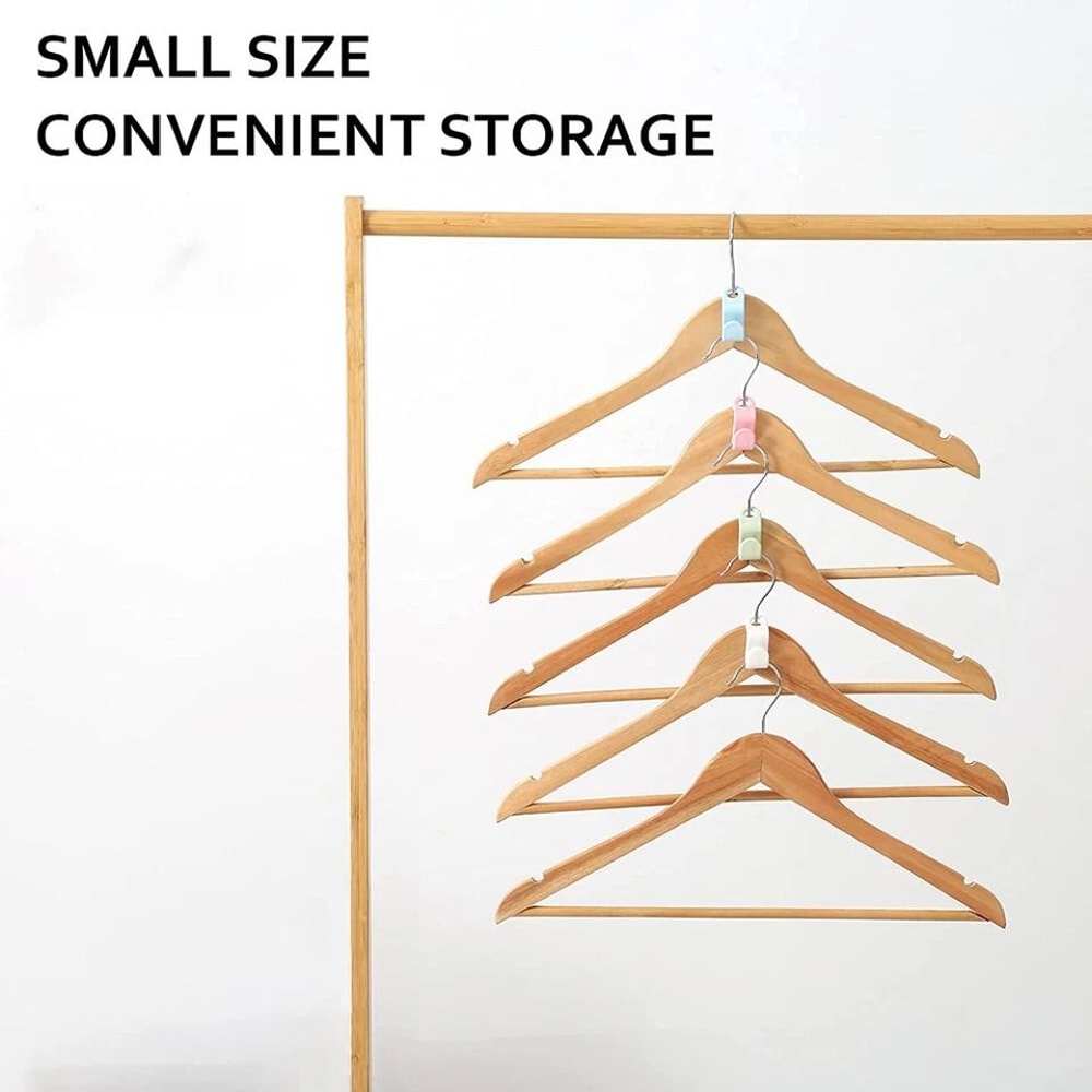 Hanger Connector Hooks Closet Space Saver Cascading Organizer 2