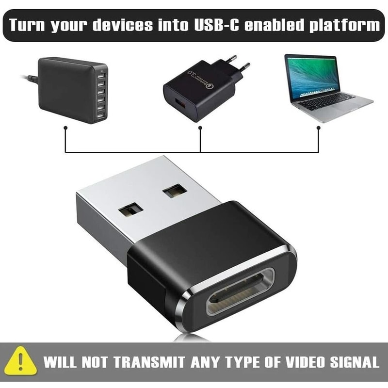 USB C To USB Adapter Type C Female To USB A Male Converter For Charging And Data 1