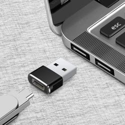 usb c to usb a adapter aluminum type c female to usb male converter