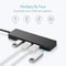 Ultra Slim USB Hub Port Portable Splitter For PC Mac Laptop Desktop 1