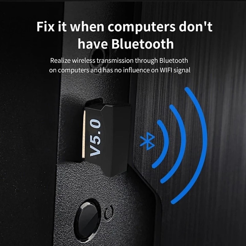 Bluetooth USB Adapter For TV And PC Wireless Stereo Audio Receiver 1