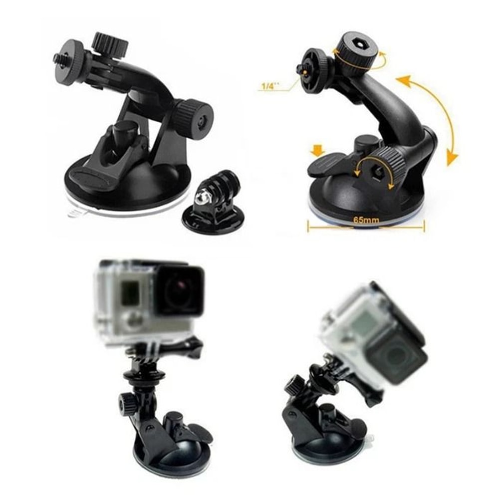 Universal Windshield Suction Cup Mount For Dash Cam Driving Recorder And GoPro Camera 2