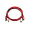 Dual RCA Audio Extension Cable Red Stereo Lead 0