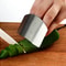 Stainless Steel Finger Guard Kitchen Finger Protector For Safe Vegetable Cutting 0