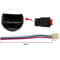 Universal Motorcycle Hazard Light Switch Double Flash Warning Button 2
