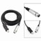 USB To XLR Female Microphone Recording Cable Plug And Play Studio Audio Adapter 1