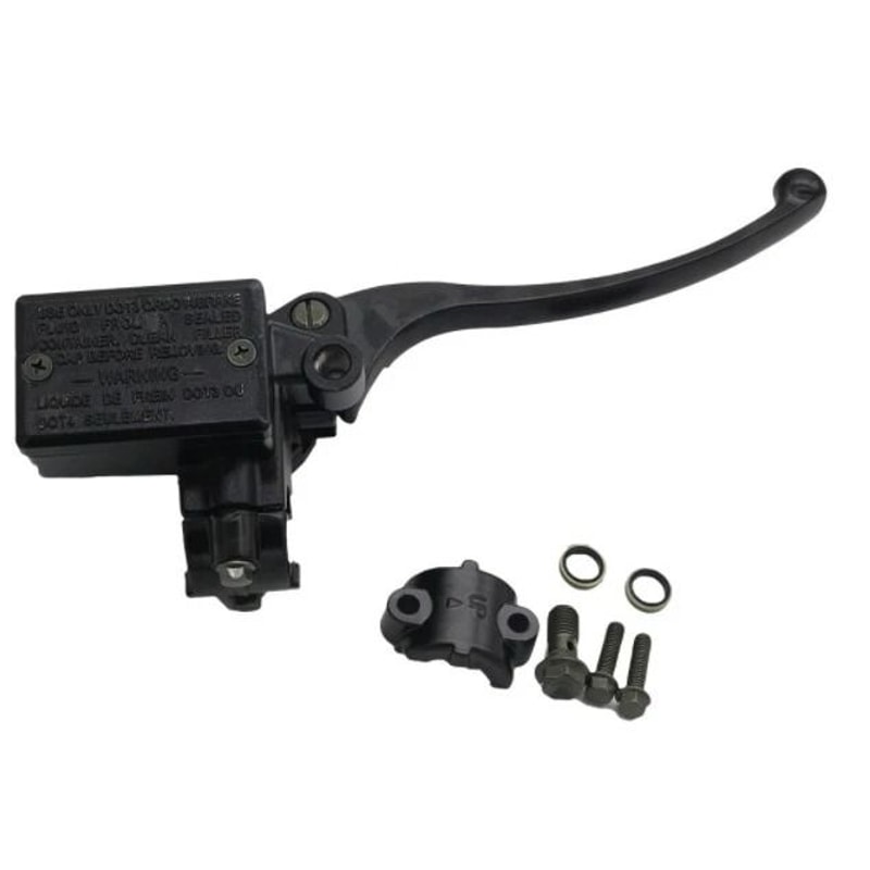 Right Front ATV Brake Master Cylinder Black Lever For Brake Lever 2
