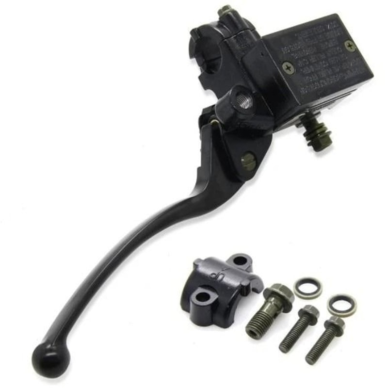Right Front ATV Brake Master Cylinder Black Lever For Brake Lever 0