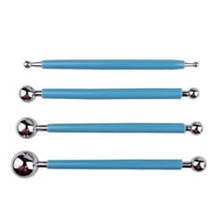 clay sculpting tools set with stainless steel ball stylus tips