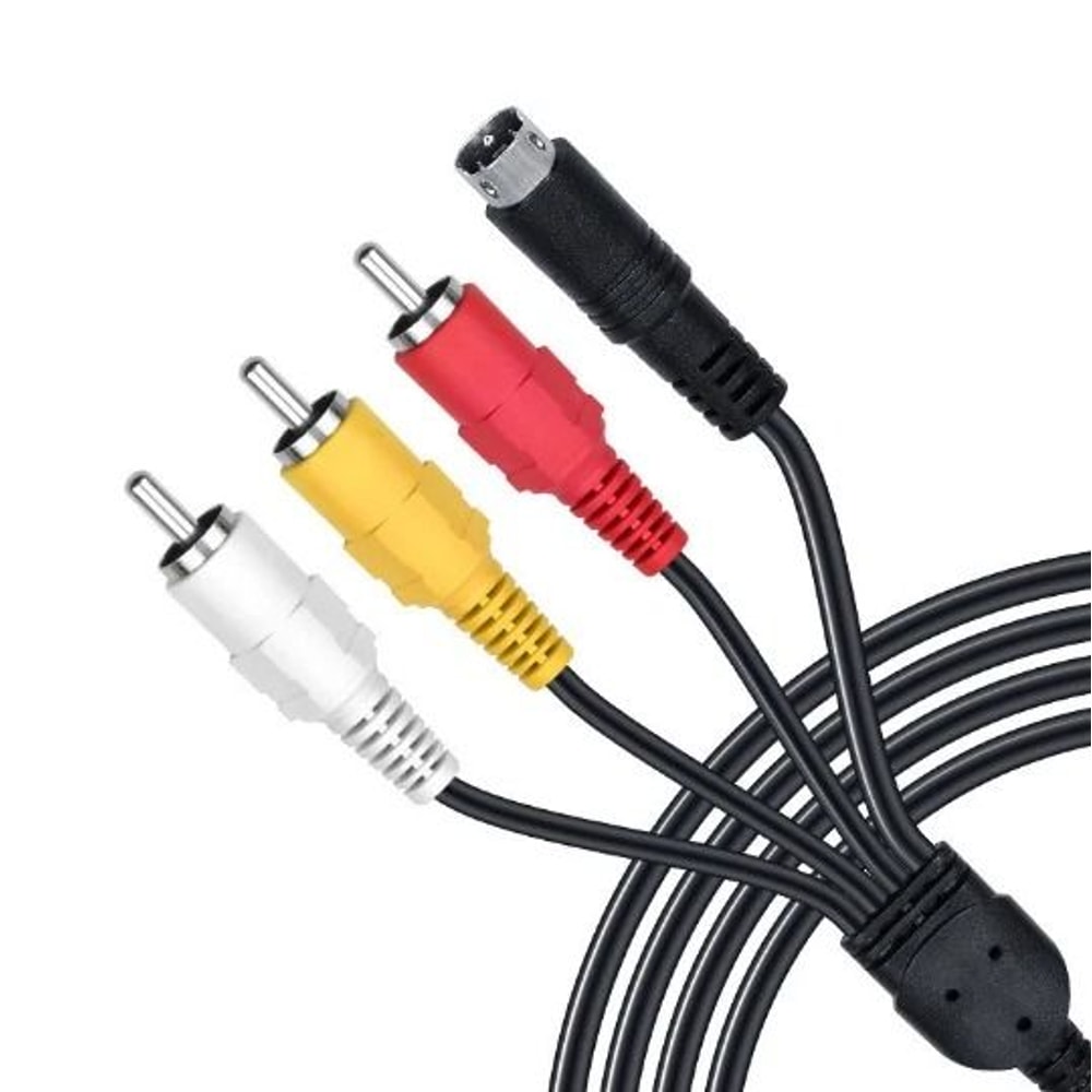 Handycam AV Cable VMC TVOut RCA Lead 3