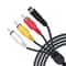 Handycam AV Cable VMC TVOut RCA Lead 3