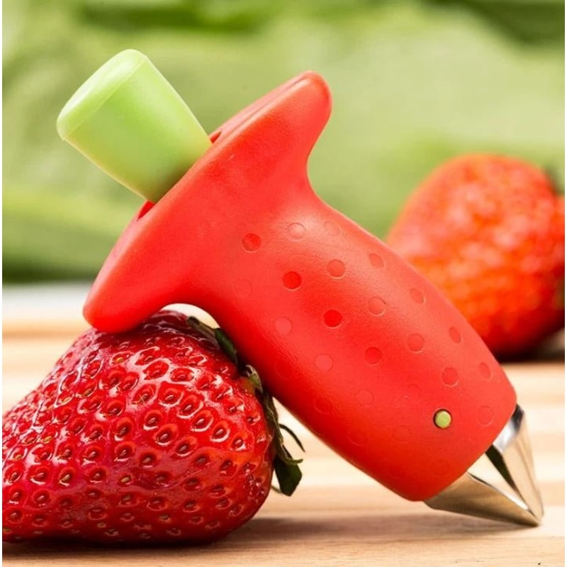 StemGem Strawberry Huller And Tomato Corer Stem Remover Tool 0