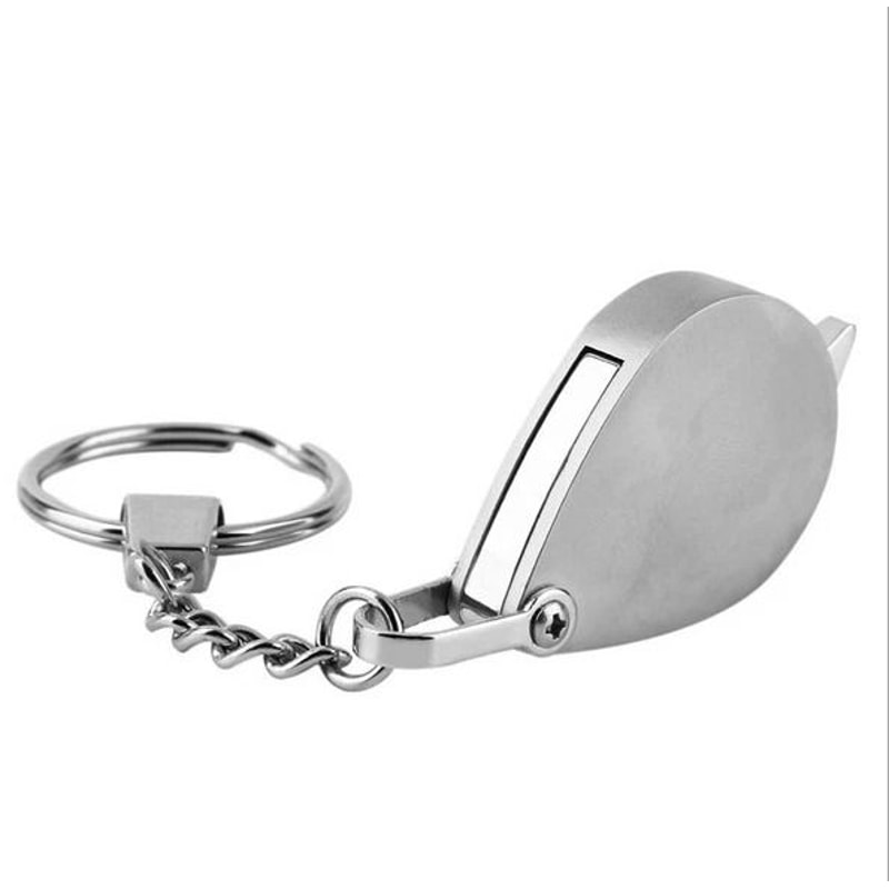 Pocket Magnifier Keychain Folding Magnifying Glass For Reading And Jewelry 2
