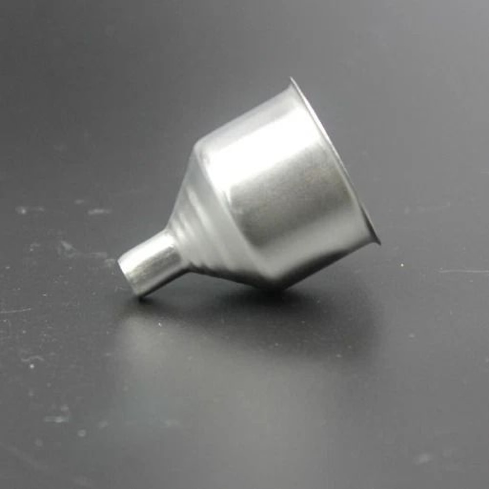 Stainless Steel Mini Funnel Set For Filling Small Bottles Flasks And Oils 1