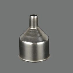 stainless steel mini funnel set for filling small bottles, flasks and oils