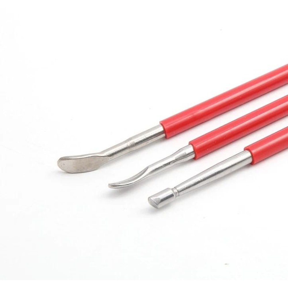 Leather Carving Tools Set With Modeling Spoon For Embossing And Detail Work 2